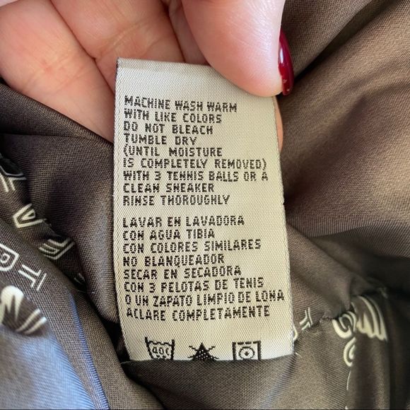 Vintage Triple FAT Goose Down Parka Coat size Small - Picture 14 of 14